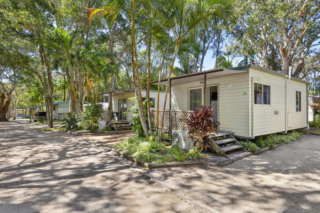 Flynns Beach Caravan Park Port Macquarie Bagian luar foto